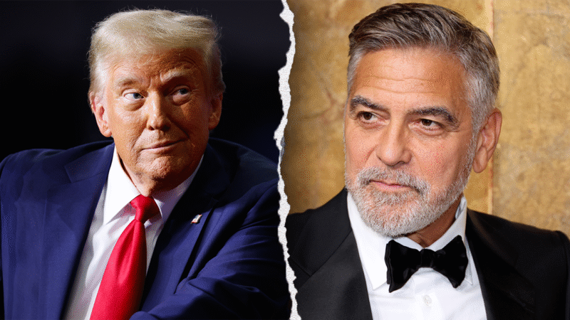Clooney says ABC, CBS should have told Trump to ‘go f— yourself’