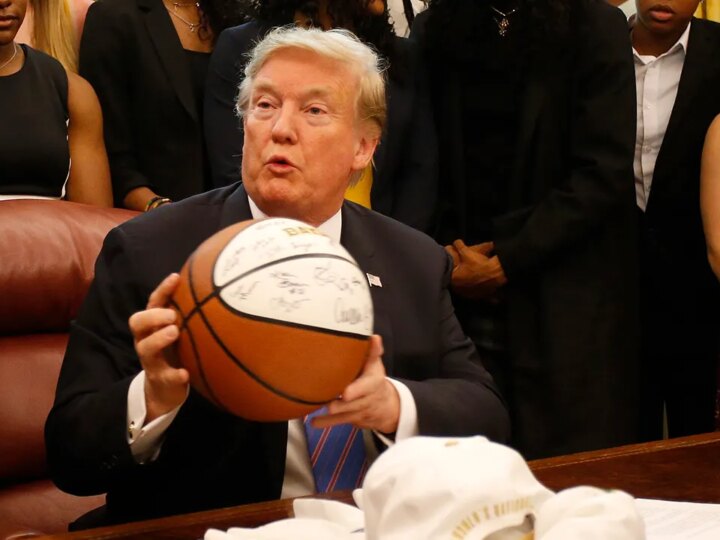 Trump warns of trouble for college sports in cryptic Truth Social post