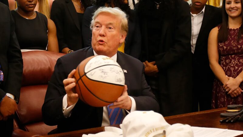 Trump warns of trouble for college sports in cryptic Truth Social post