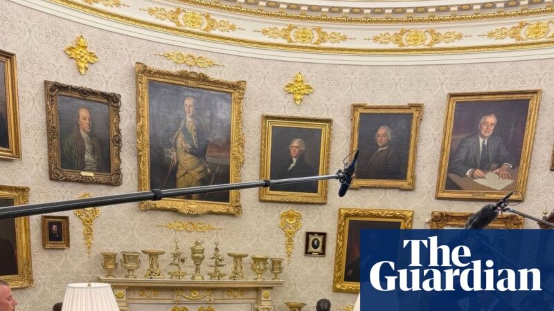 Before and after: Trump’s extreme goldening of the Oval Office | Trump administration