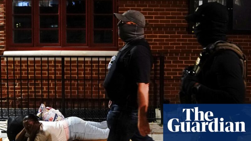 ‘That’s not what creates safety’: Trump’s DC crackdown will do little to prevent crime, advocates say | US crime