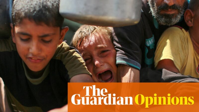 Donald Trump could stop Gaza’s famine. Instead he’s following Biden’s lead | Mohamad Bazzi