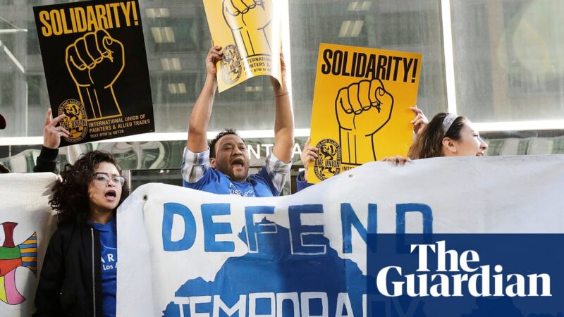 US court allows Trump officials to end protected status for 60,000 migrants | US immigration