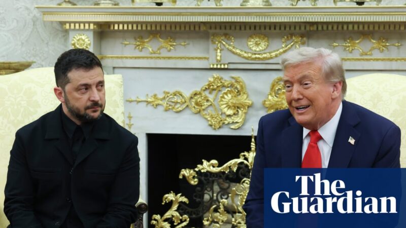 Ukraine talks: Trump arranging Zelenskyy-Putin meeting as European leaders push for US security guarantees | US foreign policy