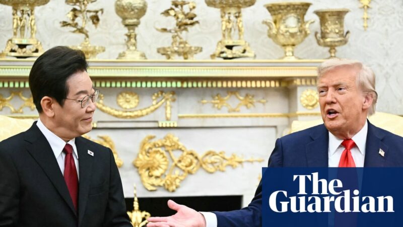 Trump says he wants to meet with Kim Jong-un as South Korea’s Lee Jae Myung visits US | US politics