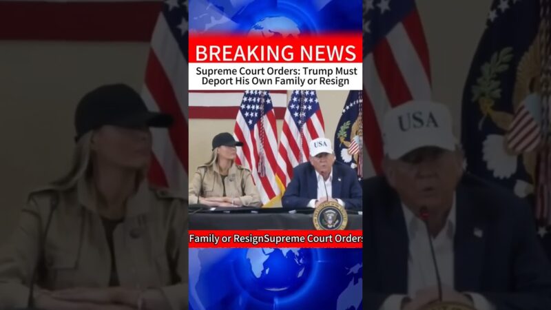 Trump have to Deport Family 👀 #trump #world #breakingnews