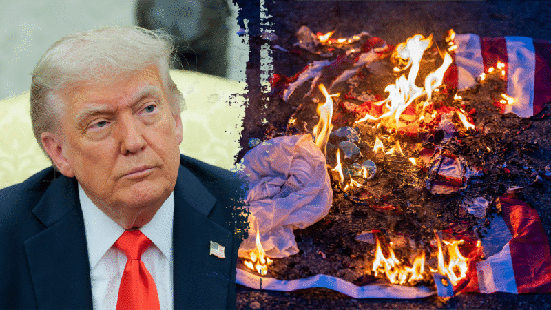 High-profile flag burnings that led to Trump’s executive order on prosecution