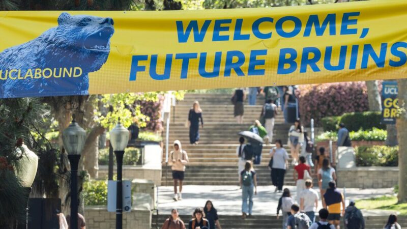 Will Newsom’s ambitions save UCLA from giving in to Trump?