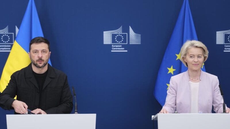 European leaders to join Ukraine’s Zelensky for meeting with Trump