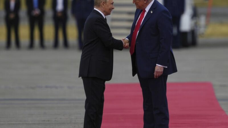 After Trump greets Putin with red carpet treatment, Ukrainians feel betrayed