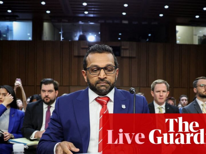 FBI director Kash Patel sparked ‘mass confusion’ over Charlie Kirk shooting suspect, top Democrat says – live | Trump administration