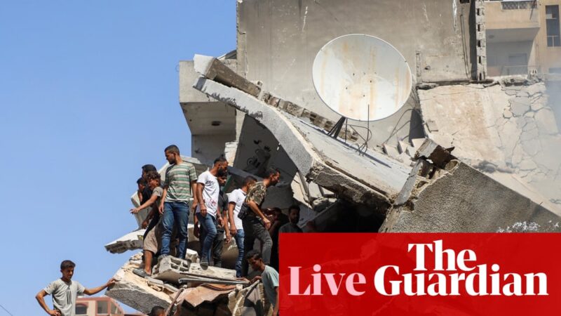 Trump to meet with world leaders at UN general assembly as summit focuses on two-state solution – Middle East crisis live | Palestinian territories
