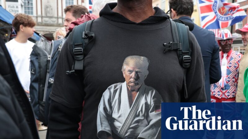 Superfans descend on Windsor to enliven Trump’s festival of nothing | Donald Trump