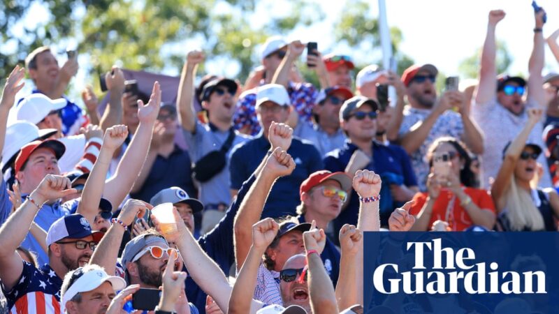 US fan ugliness at the Ryder Cup was merely a reflection of Trump’s all-caps America | Ryder Cup 2025