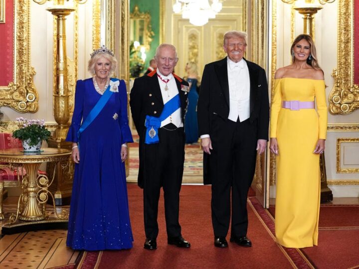 Trump’s UK Visit: Photos Show Windsor Castle Jet Flyover, State Dinner