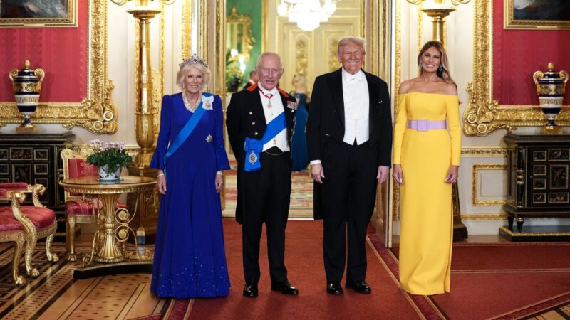 Trump’s UK Visit: Photos Show Windsor Castle Jet Flyover, State Dinner