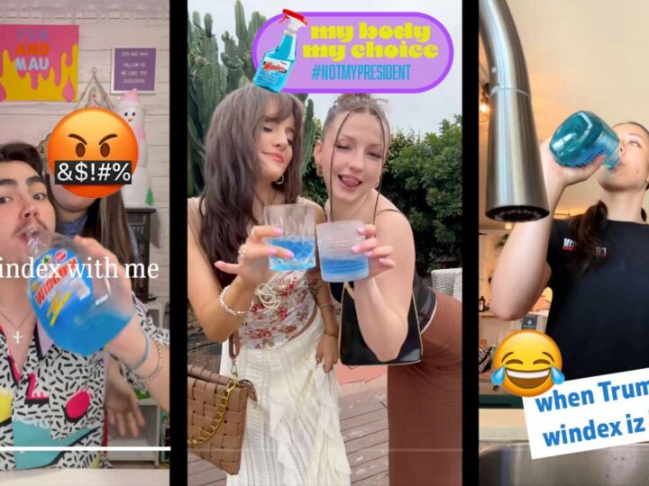 4D Chess: Trump Says Chugging Windex May Be Harmful, Causing Millions Of Democrats To Chug Windex