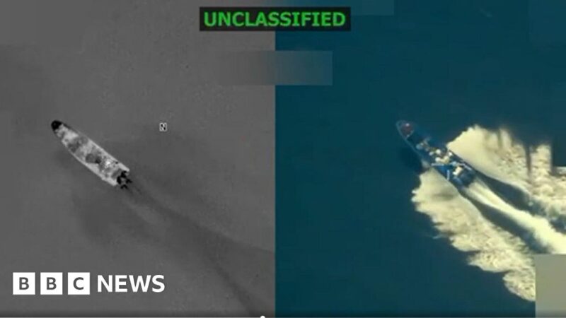 US forces strike third alleged drug vessel killing three, Trump says