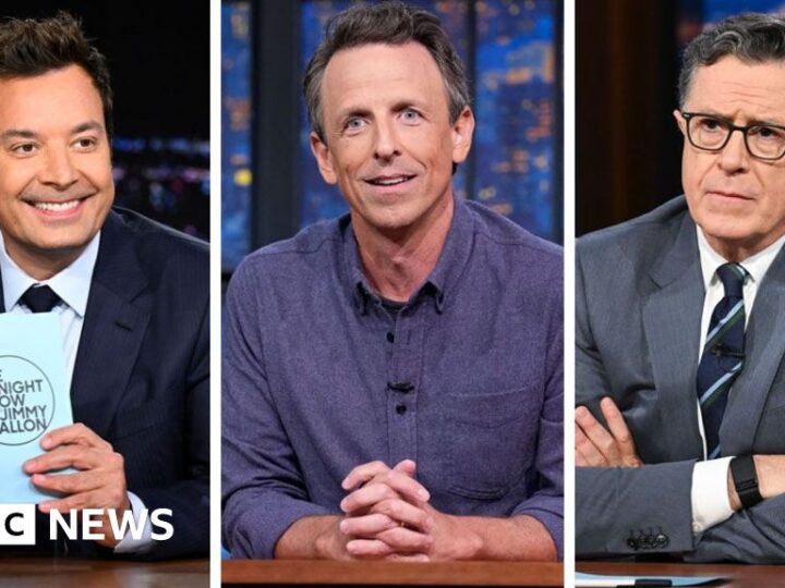 US TV hosts back Jimmy Kimmel and lampoon Donald Trump in free speech row