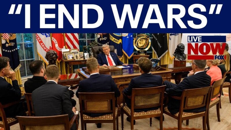 Trump outlines Putin Zelenskyy meeting on FOX & Friends “I end wars”