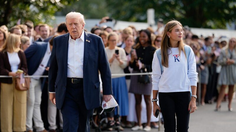 Trump attends Ryder Cup at Bethpage Black