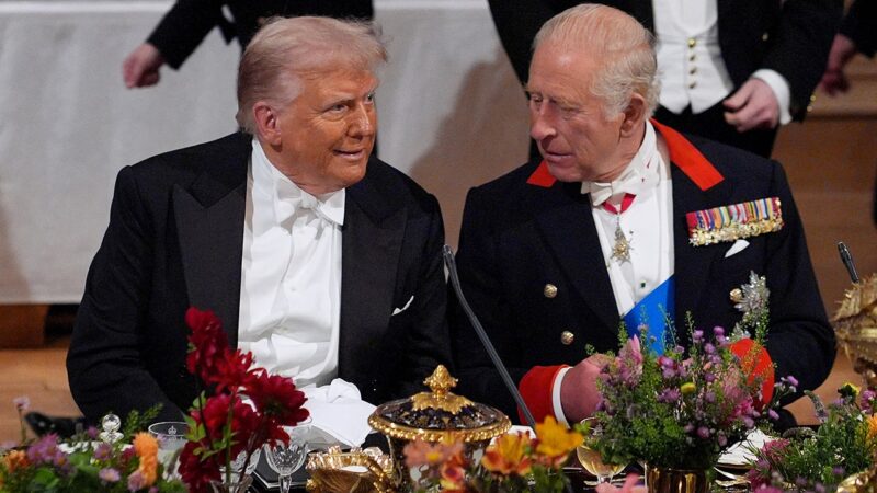 Trump toasts ‘special relationship’ with King Charles III at state banquet