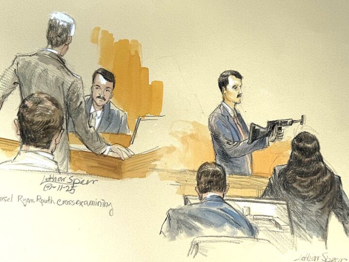 Prosecutors near end of case against Trump assassination suspect Ryan Routh in federal trial