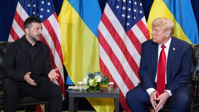 Trump says Ukraine, with NATO help, can win back territory lost to Russia