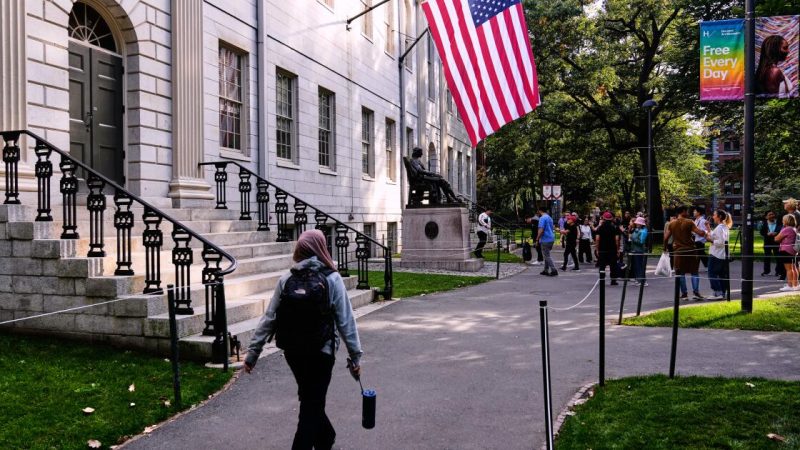 Trump says his administration is close to reaching a deal with Harvard University