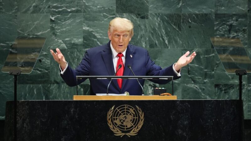 Trump calls climate change ‘the greatest con job ever’ in combative U.N. speech