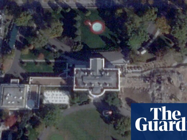 More than half of Americans disapprove of Trump demolishing East Wing – poll | Donald Trump