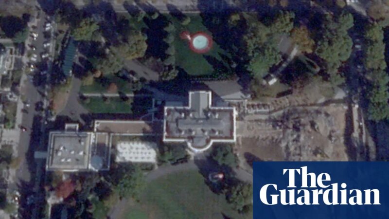 More than half of Americans disapprove of Trump demolishing East Wing – poll | Donald Trump