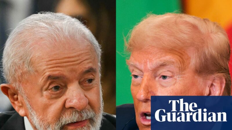 Brazil’s president urges US to scrap tariffs in ‘friendly’ call with Trump | Brazil