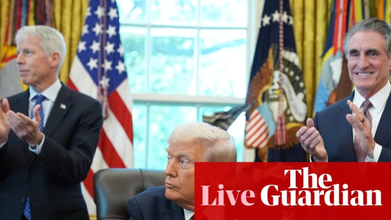 Trump threatens to invoke Insurrection Act as Bondi faces Senate – US politics live | US news
