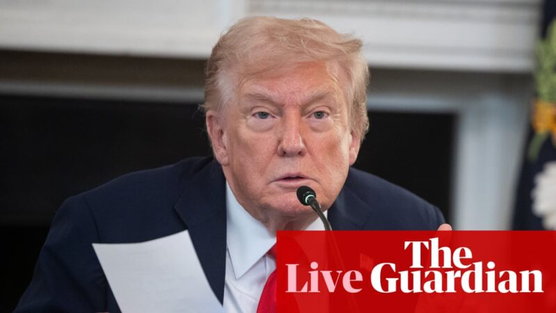 Gaza ceasefire talks live: Trump says Israel and Hamas have signed off on ‘first phase’ of peace plan | Israel