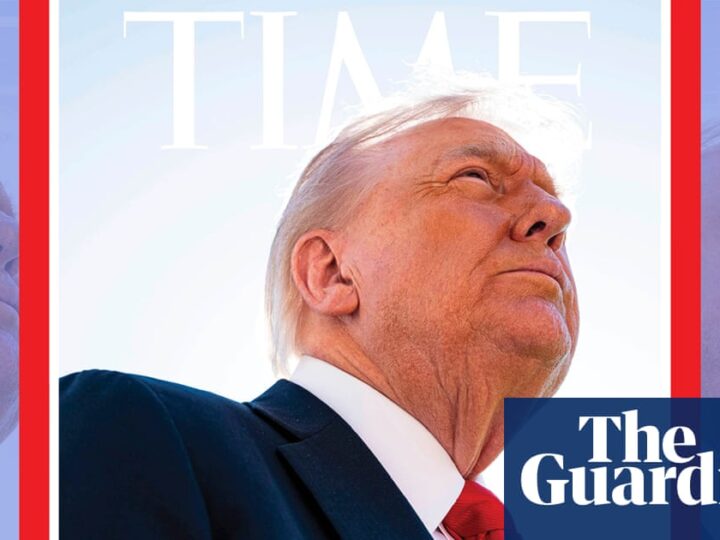 ‘The worst of all time’: Trump rails against ‘super bad’ Time magazine cover | Donald Trump