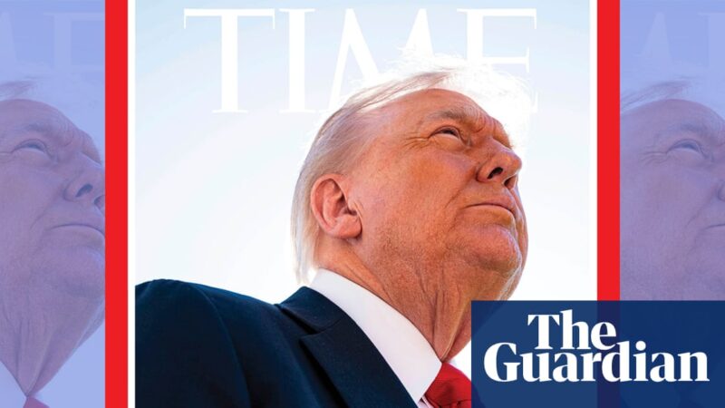 ‘The worst of all time’: Trump rails against ‘super bad’ Time magazine cover | Donald Trump