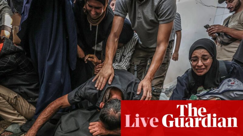 Gaza ceasefire live: Trump’s envoys arrive in Israel amid scramble to shore up fragile truce – Middle East crisis live | Israel