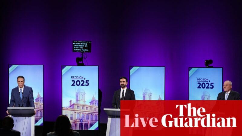 New York City mayoral debate live: Mamdani, Sliwa and Cuomo trade jabs over Israel, rent and Trump | New York