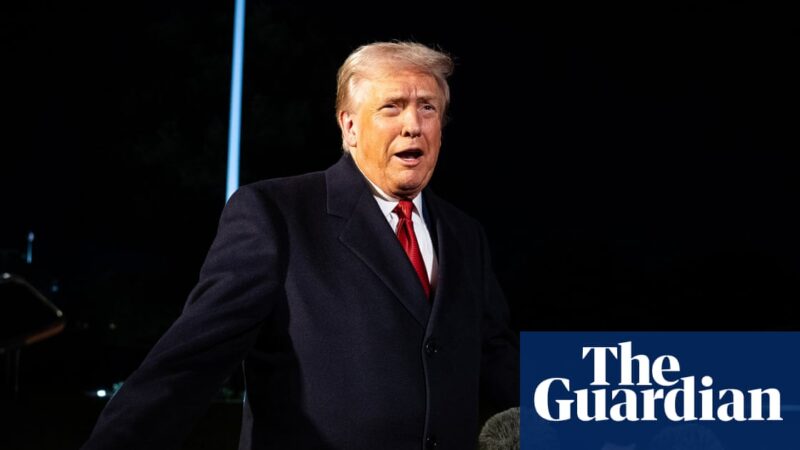 Trump says he would be open to meeting Kim Jong-un as he embarks on whirlwind Asia tour | US foreign policy