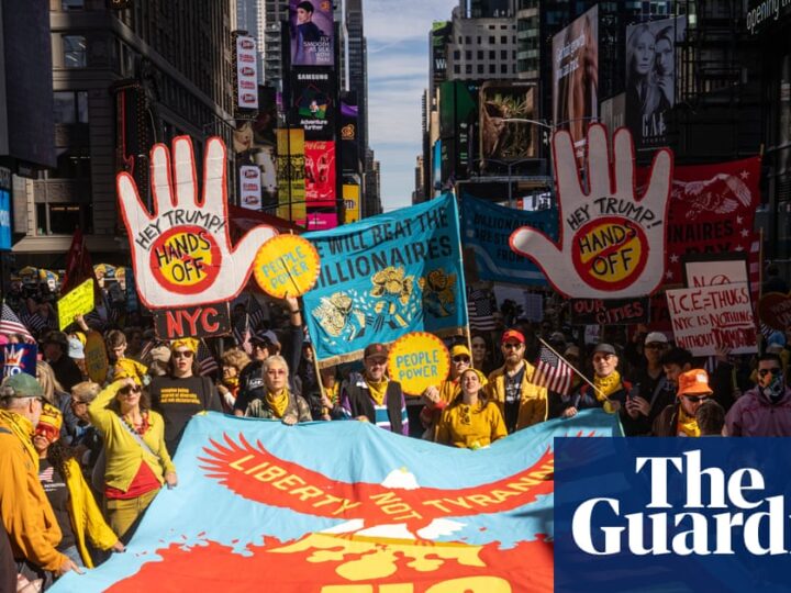 Can Democrats harness the energy of the No Kings protests to fight Trump? | US politics