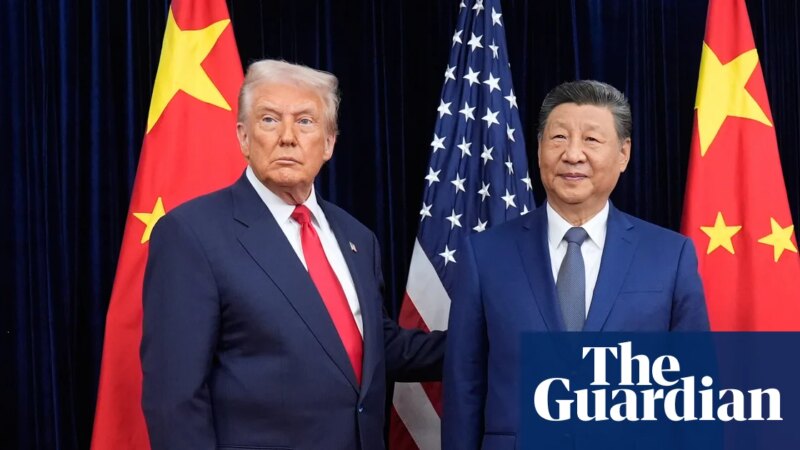 Trump-Xi meeting: US president says rare earths deal and tariff cut agreed | Donald Trump