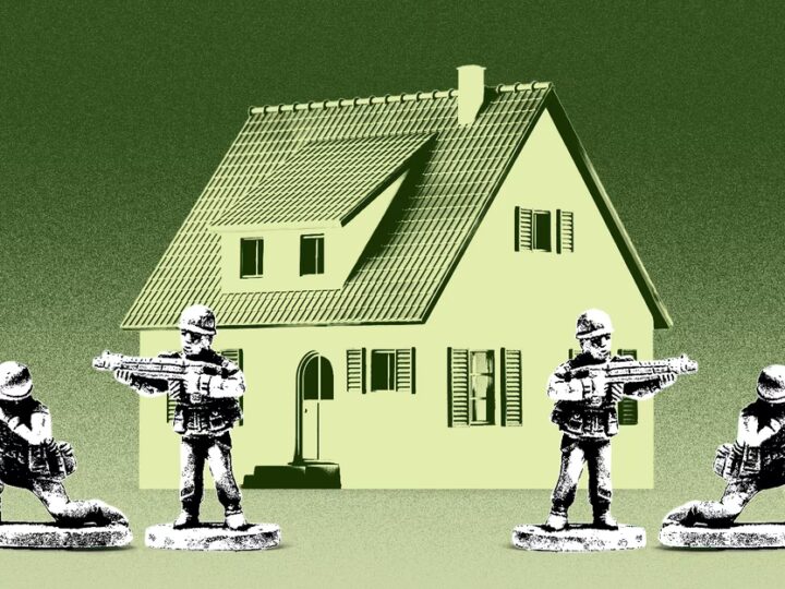 Top Trump Officials Are Moving Onto Military Bases