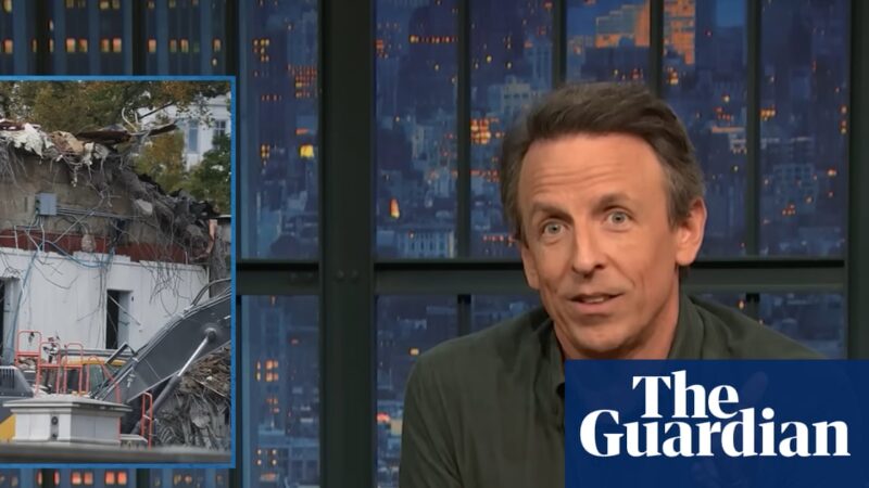 Seth Meyers on Trump’s White House demolition: ‘This is insane’ | Late-night TV roundup
