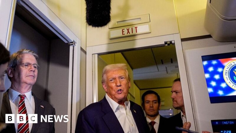 Trump says he had ‘perfect’ MRI at Walter Reed hospital