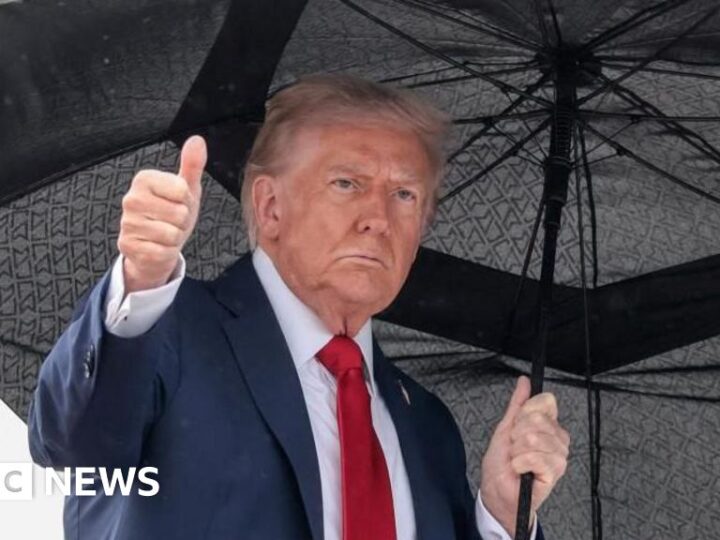 Trump says ‘war is over’ in Gaza as he flies to Israel for release of hostages
