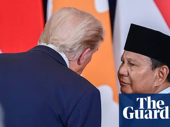 Indonesia’s president heard on hot mic asking Trump if he can meet son Eric | Indonesia