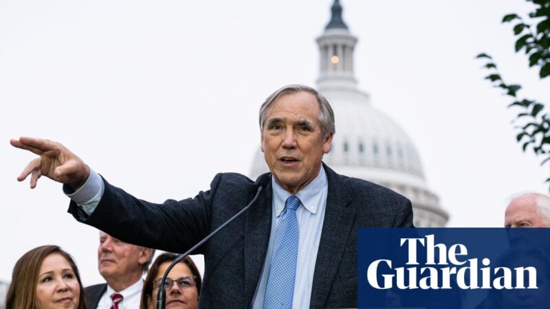Democratic senator’s anti-Trump floor speech ends after nearly 23 hours | US politics