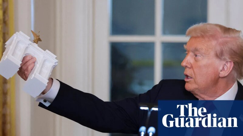 Trump fires federal arts board in charge of reviewing White House ballroom and ‘Arc de Trump’ | Donald Trump