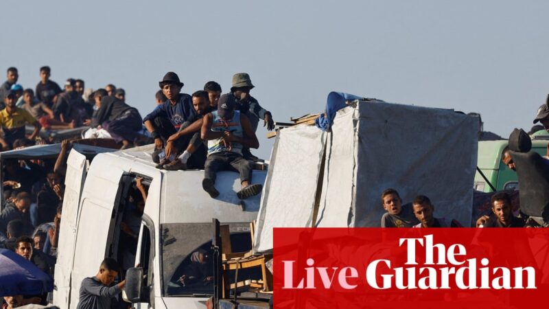 Trump says ‘for the most part, there is consensus’ on next stages of Gaza ceasefire plan – live | Gaza